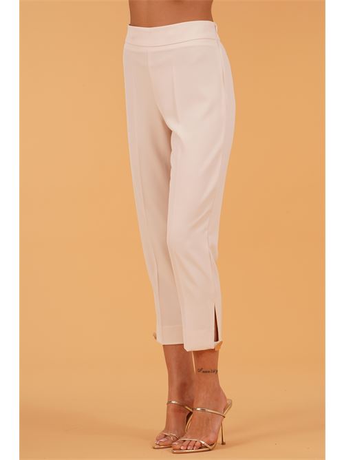 Pantalone in viscosa GM by Gai Mattiolo | GM3736BURRO